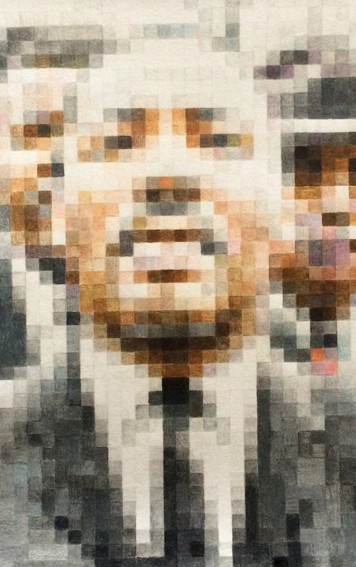 Pixel Martin Luther King by A-criticArt