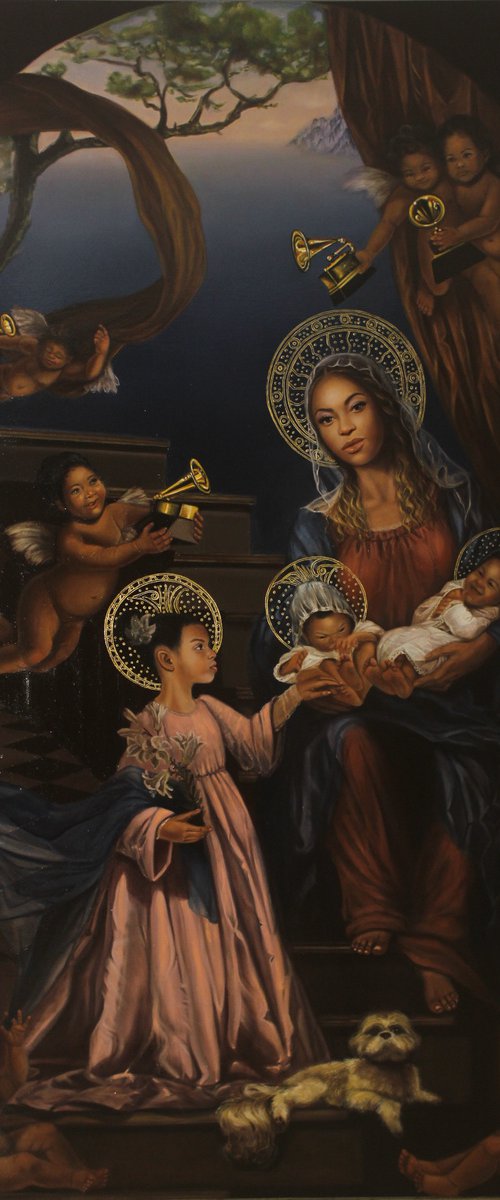 "The Holy Family" ("Sagrada Familia") by IrinaGoldenfish