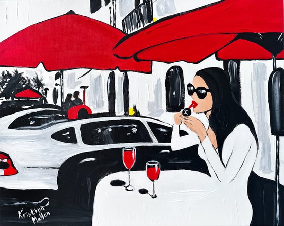 Lipstick Rouge Pause à Cannes