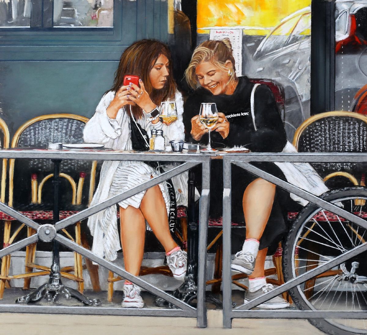 2 Girls in Paris by Brian Halton