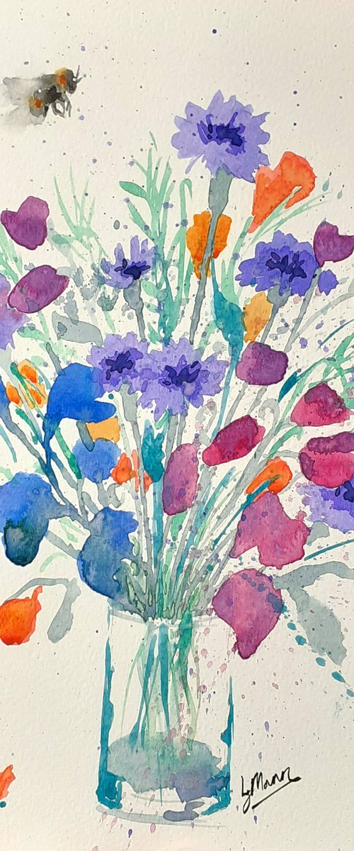 Flowers from the Garden by Lisa Mann