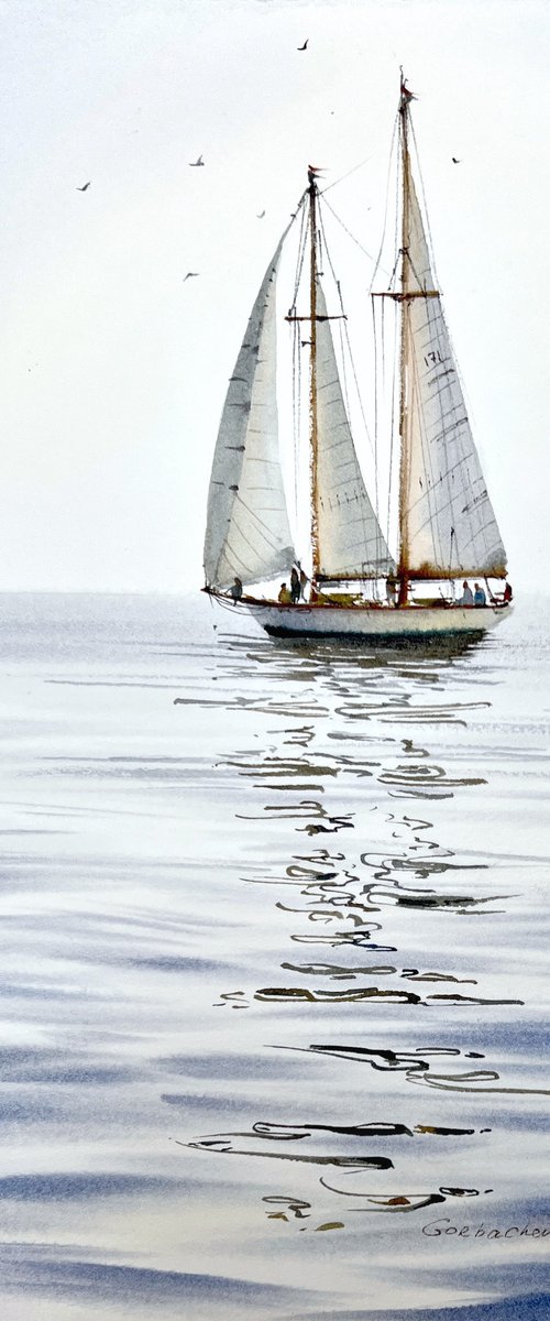 Under sail #6 by Eugenia Gorbacheva