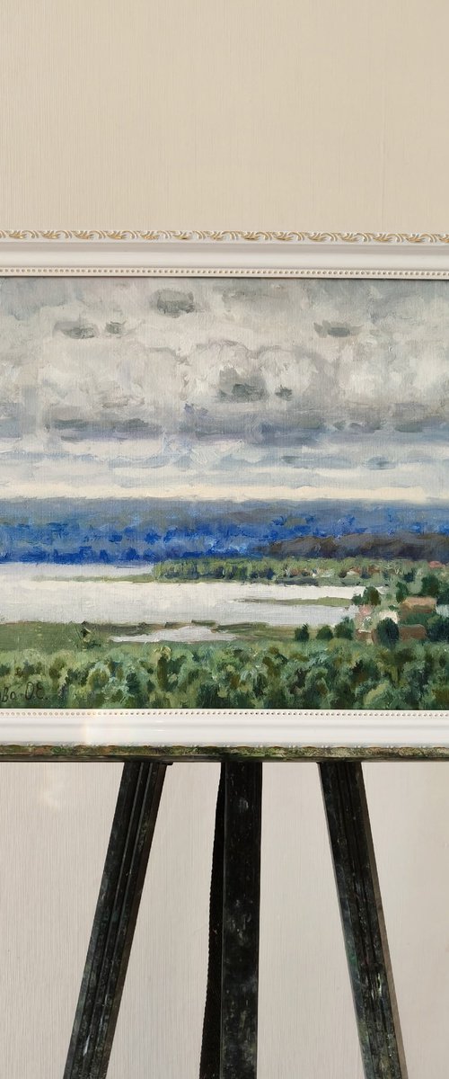 View of the Shilna River by Olga Goryunova