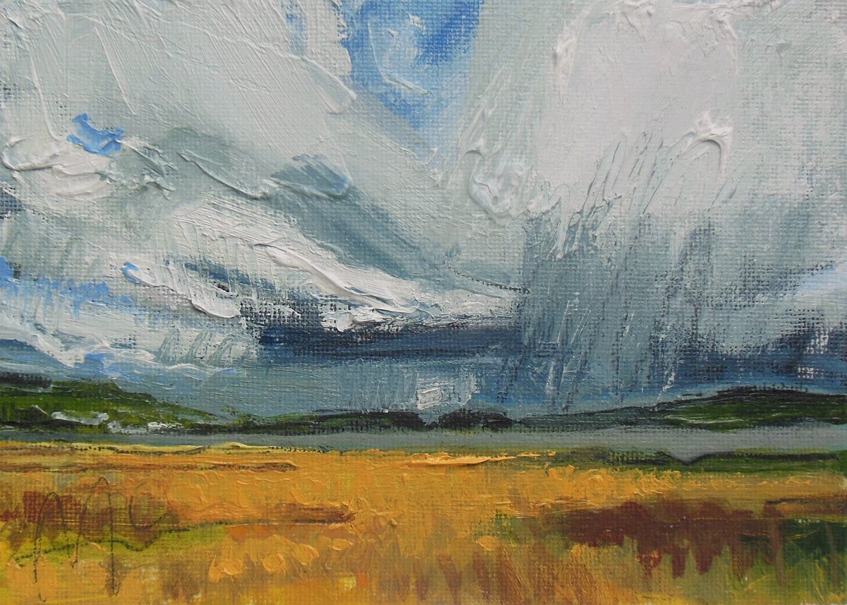 Clouds over the Estuary IV by Ben McLeod