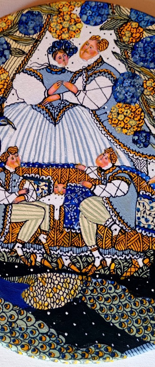 A wonderful family by Tetiana Osadchuk