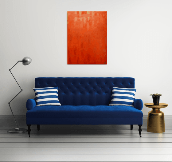 Orange I ( Large 30" x 40 ")