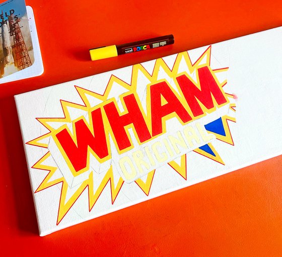 Wham Bar Retro Sweets Painting