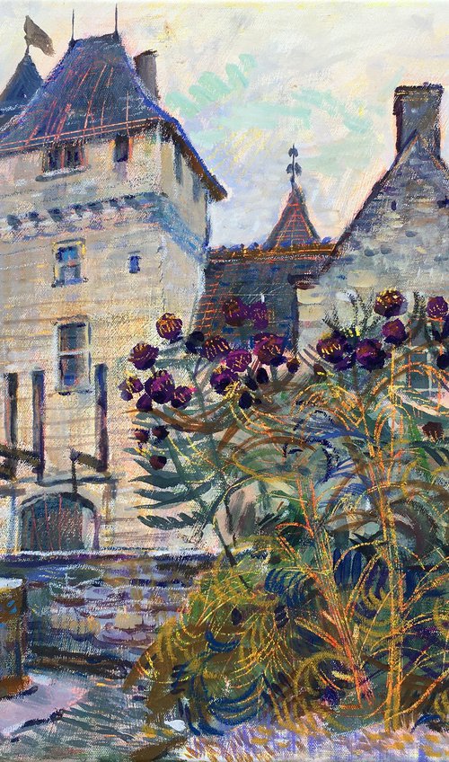 Château du Rivau. Artichokes by Olga Kataeva-Rochford