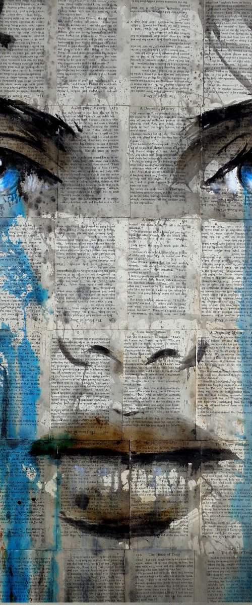WINTER BLUE by Loui Jover
