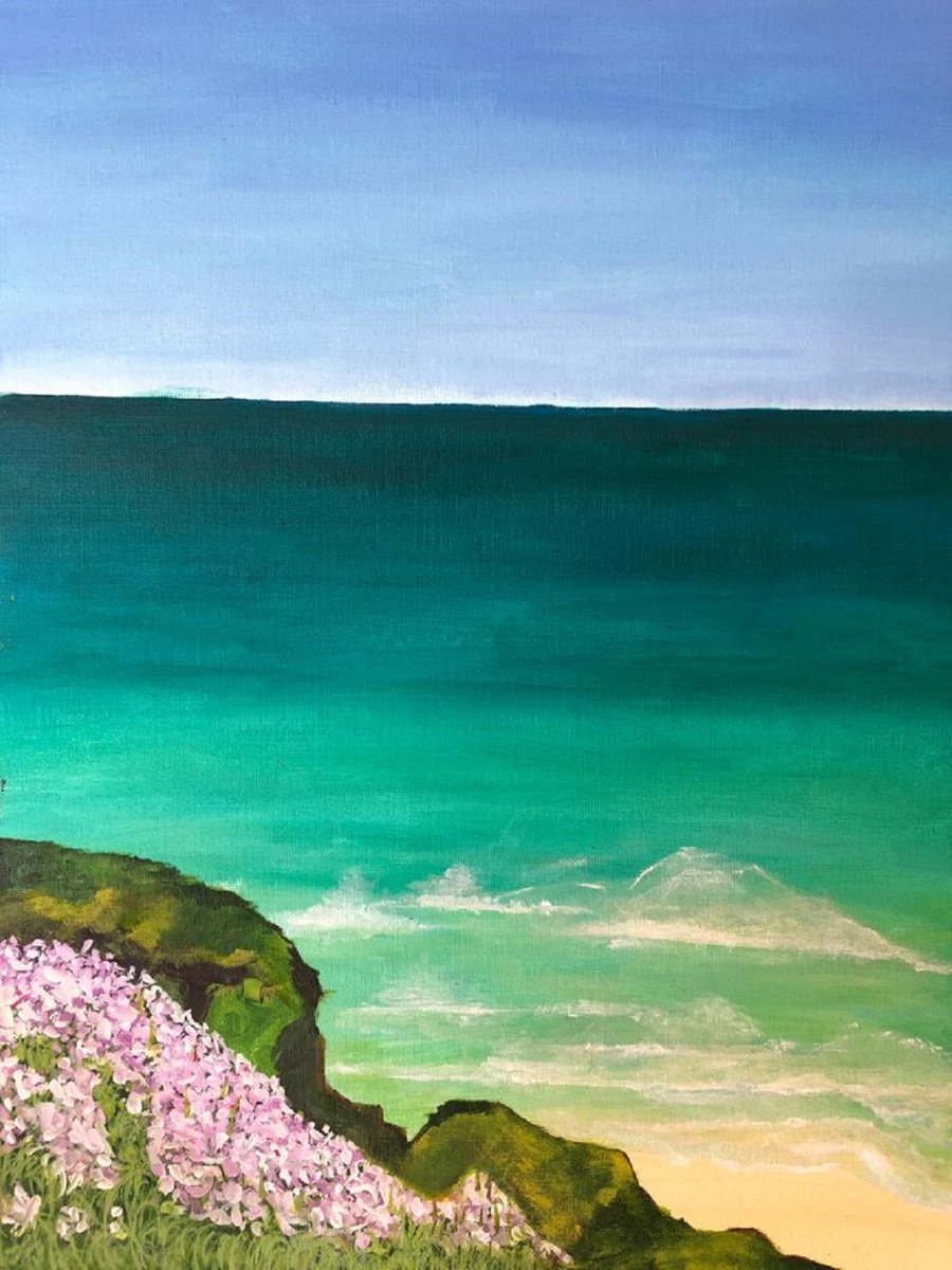  Missing Cornwall By Shabs Beigh, 20 X 24, Artwork For Sale On Artfinder