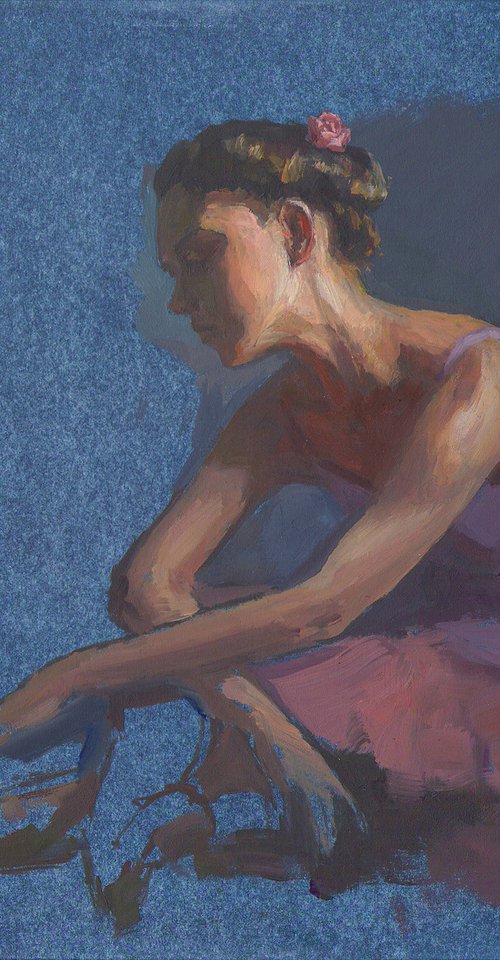 Ballet dancer #10 by Vachagan Manukyan