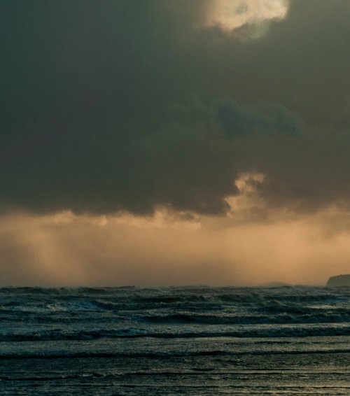 Storm over Fairlight by Adam Regan