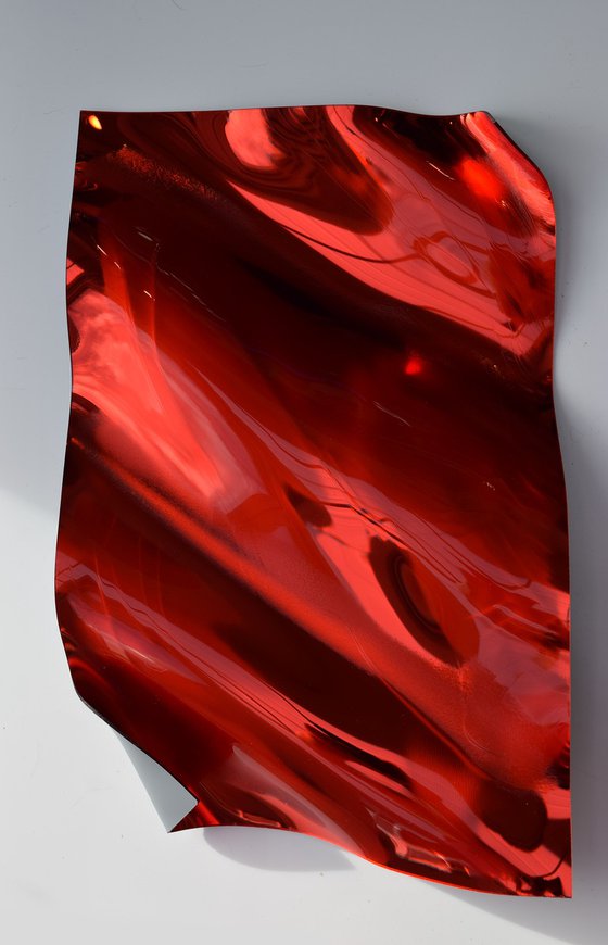 Scattered leaves In Red