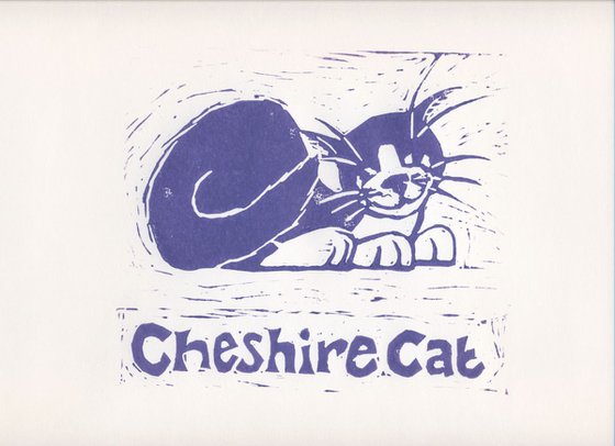 Cheshire Cat 01 - Purple