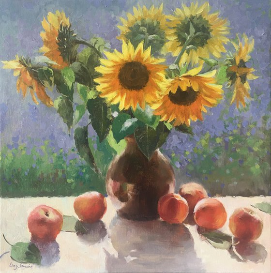 Still Life with Sunflowers