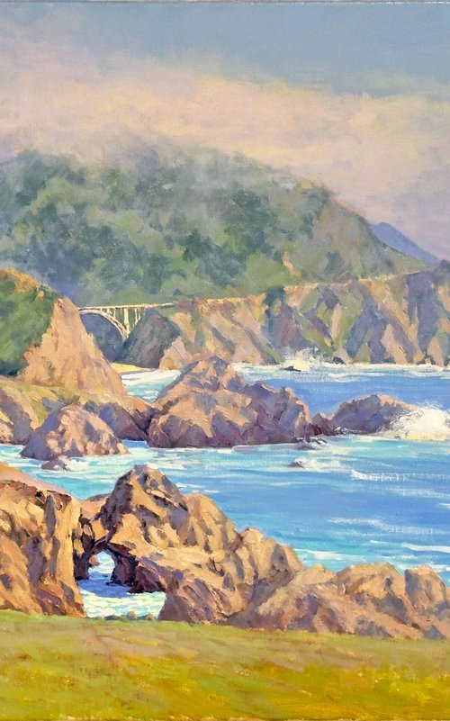 Big Sur Coast Tranquility by Tatyana Fogarty