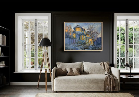 Cozy whimsical home.