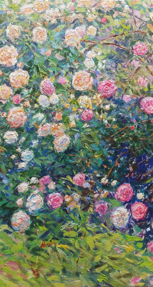 Fragrance of a Rose Garden. by Svitlana Gunchenko