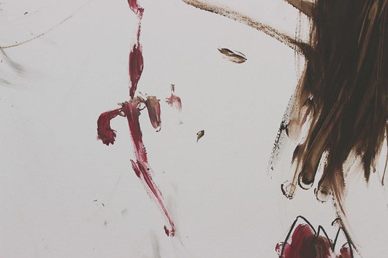 She Paints Outside the Lines No. 11