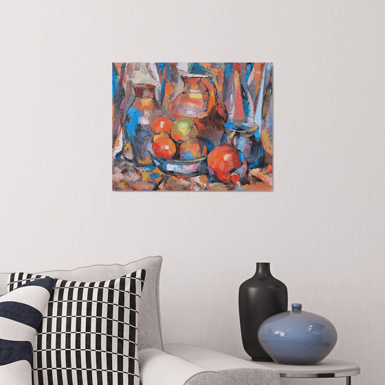 Still Life in Vibrant Tones