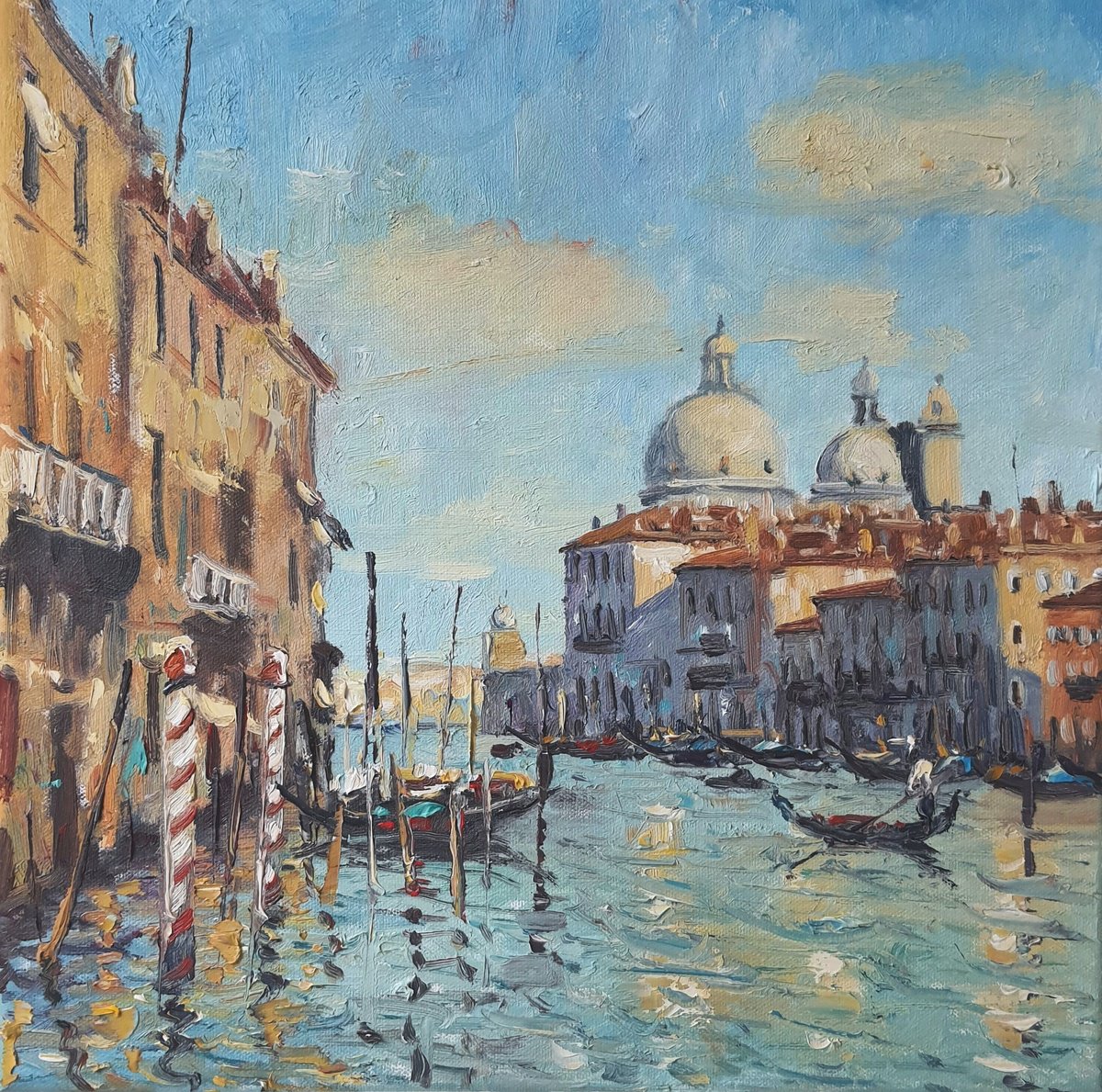 Venice, Grand Canal by Roberto Ponte