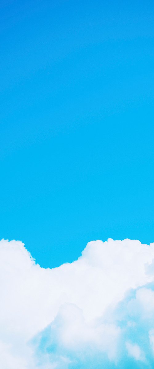 Blue Clouds I | Limited Edition Fine Art Print 1 of 10 | 40 x 60 cm by Tal Paz-Fridman