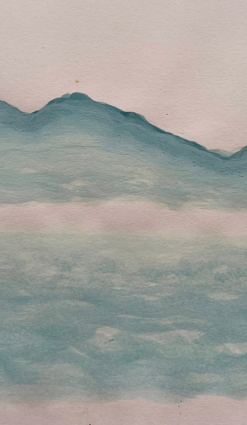 Misty Morning Mountains 2 by David Lloyd