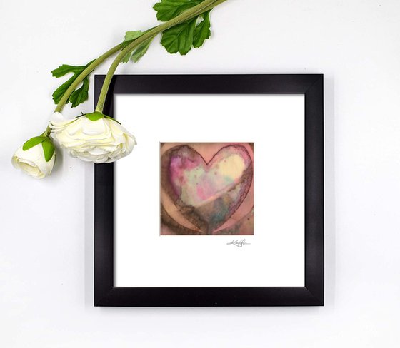 Matted Heart Art 5