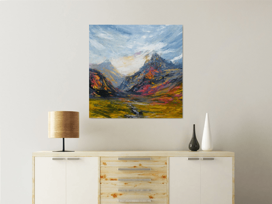 Early Morning Among The Peaks