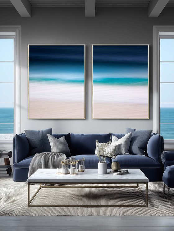 Deep Calm Diptych