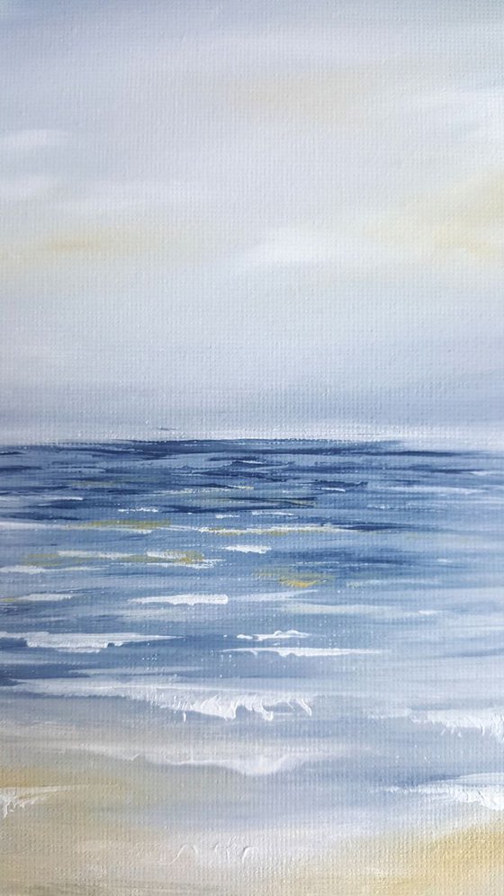 The Sun Always Shines After A Storm - Seascape Study