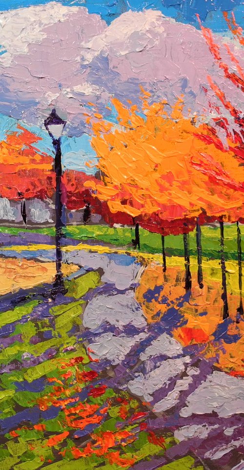 Last of the Fall Colours by Edward  Abela