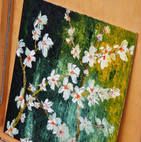 Cherries in bloom