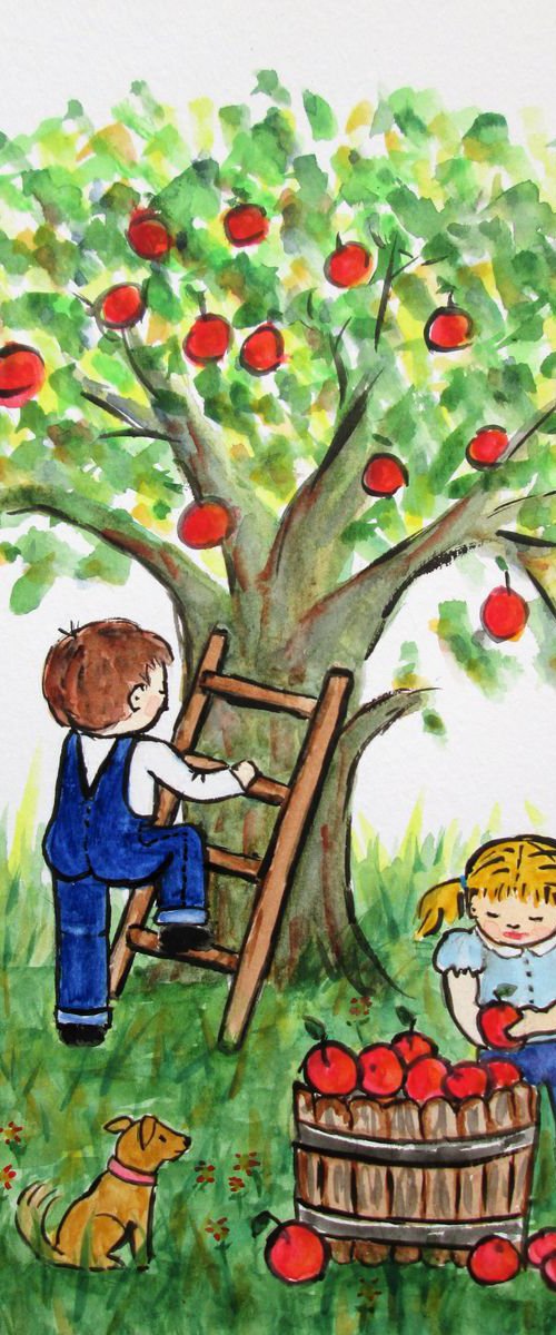Apple Harvest by MARJANSART