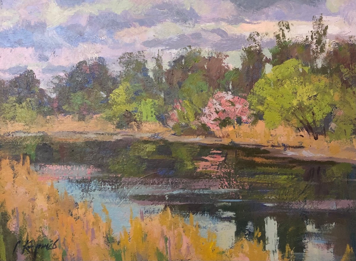 Early Spring By Sergey Kachin, 31 X 23, Artwork For Sale On Artfinder