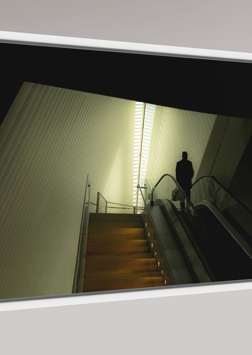 Stranger on Stairway by Hyun De Grande