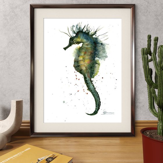 Green Seahorse