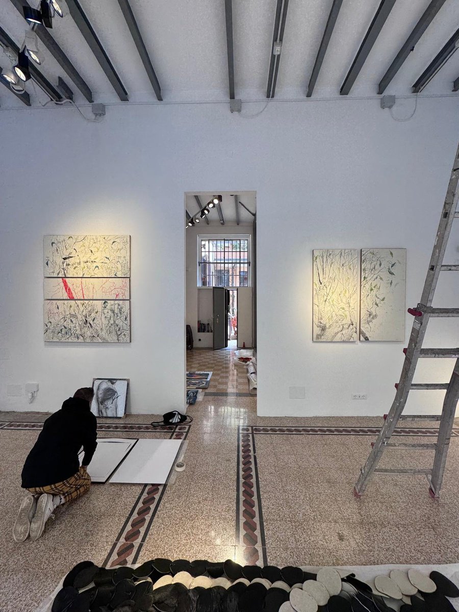 Abstract Botanical Limited Edition Print By Isabellangela Germinario, 50 X 61, Movimento 1.0, Original Artwork