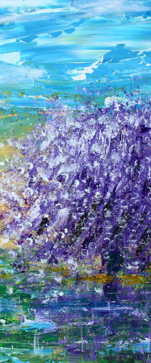 Purple Blossoms by Kume Bryant