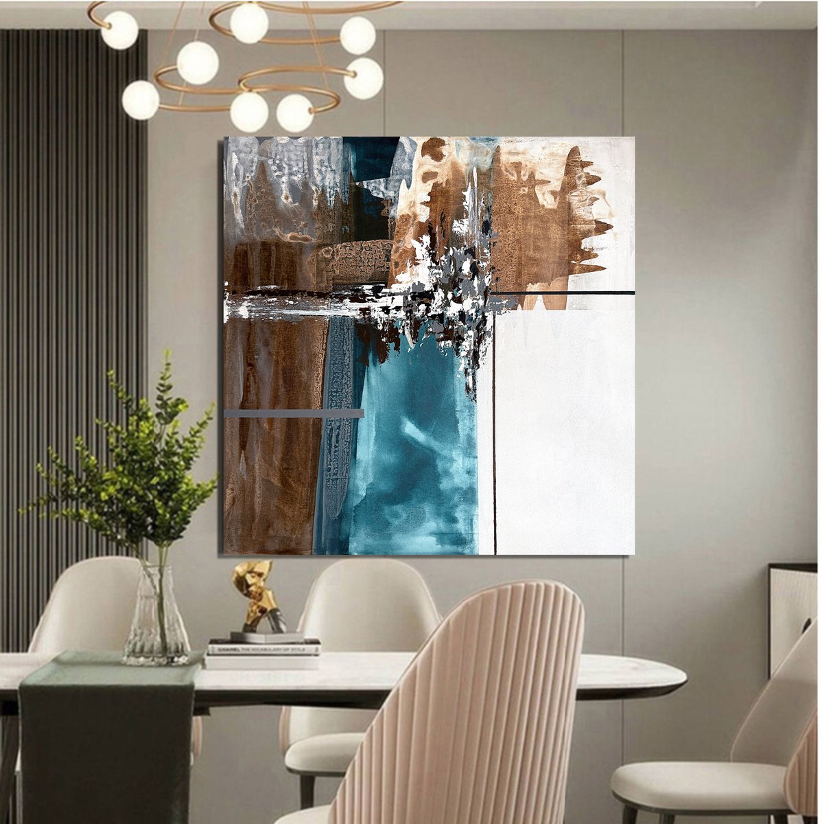 Tidal Essence.blue By Tatiana Malinovscaia, 31 X 31, Artwork For Sale On Artfinder