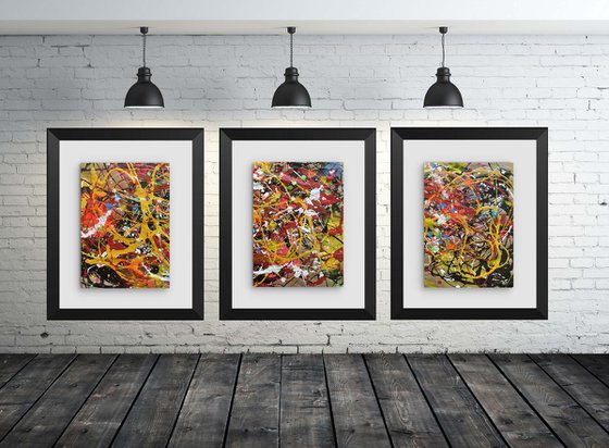 Paper Artmotion 01 - Triptych