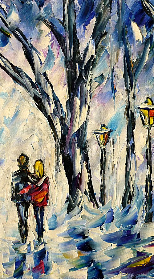 Winter Walk by Mirek Kuzniar