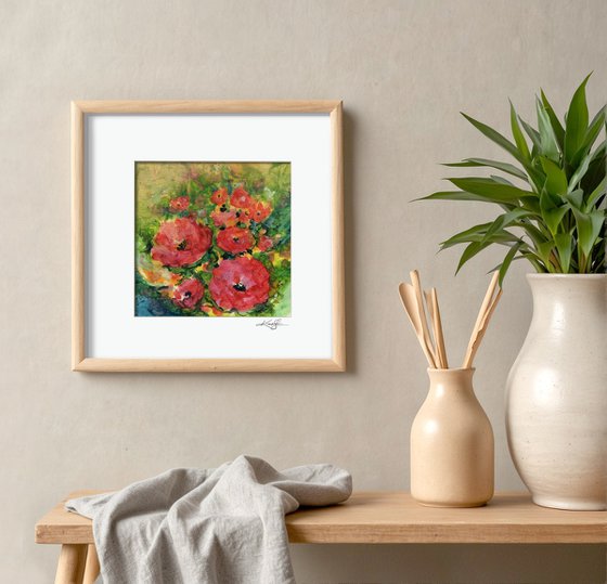 Encaustic Floral 45