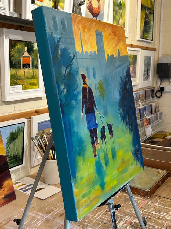 Early Morning Dog Walk