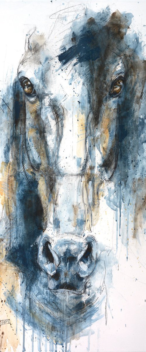 Face to Face 70t by Benedicte Gele