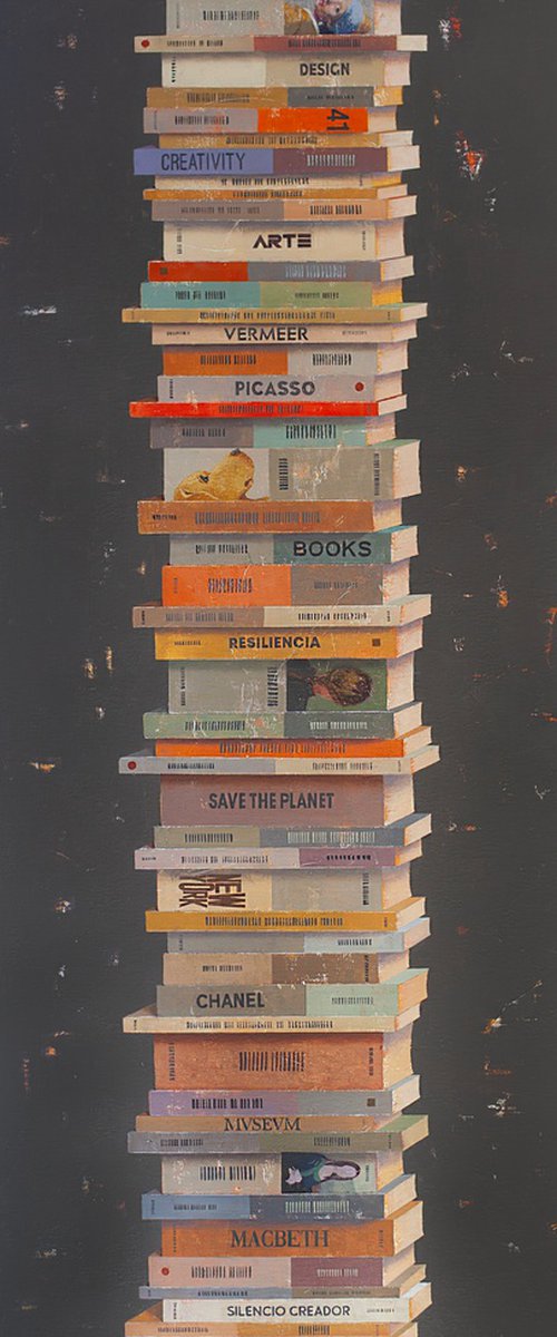 COLUMN IN BALANCE I by Tomasa Martin