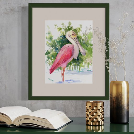 Roseate Spoonbill