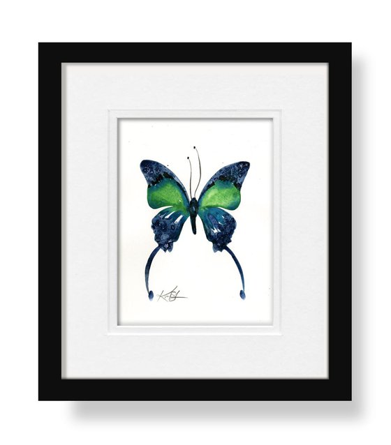Watercolor Butterfly 6 - Abstract Butterfly Watercolor Painting