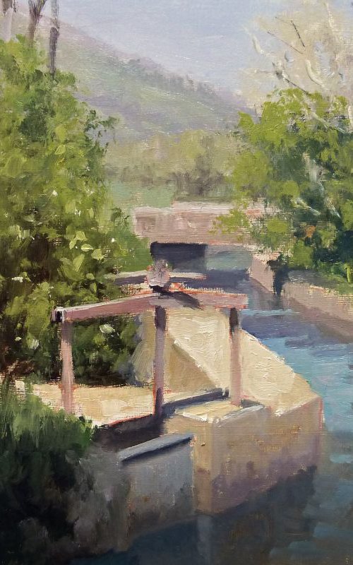 Canal près du Sasse by Pascal Giroud