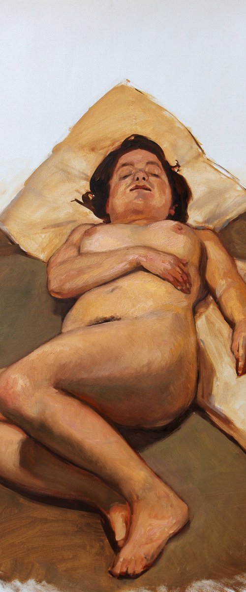 life nude woman study by Olivier Payeur